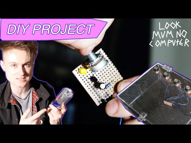 The simplest DIY audio oscillator? not a 555 chip. reverse avalanche